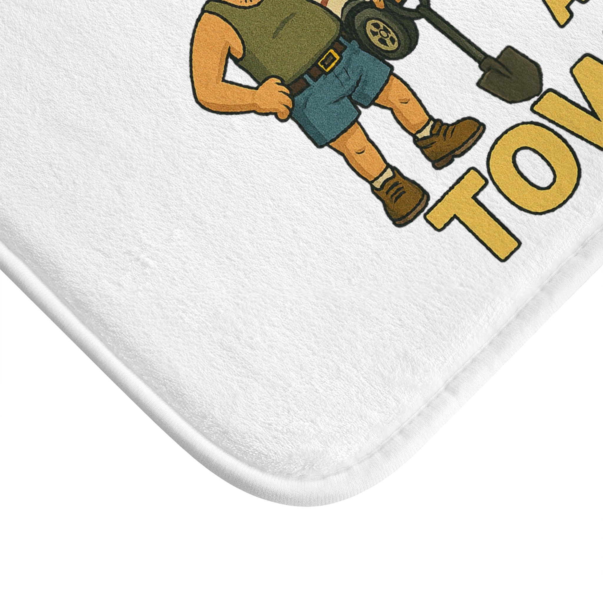 Funny Camper Bath Mat - I'm Sexy and I Tow It, RV Decor, Camper Gift, Bathroom Accessories, Humorous Bath Rug