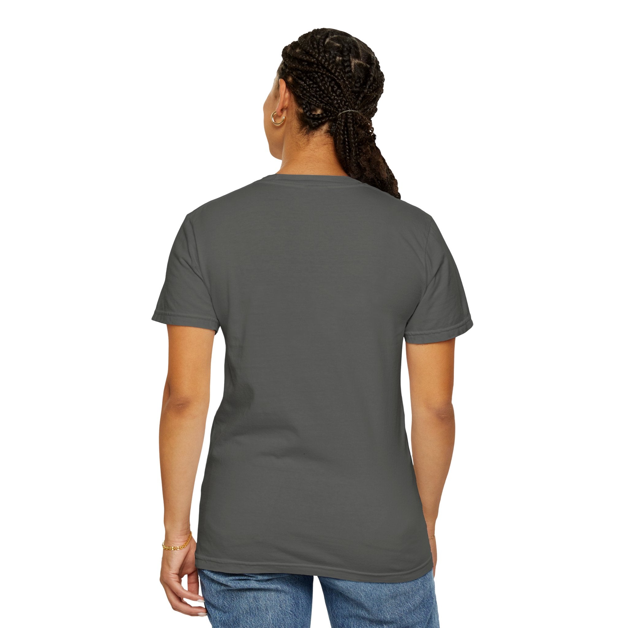 Camp Hair Don't Care T-Shirt, Unisex Garment-Dyed Tee, Camping Apparel, Funny Summer Shirt, Outdoor Lovers Gift, Vacation Essential