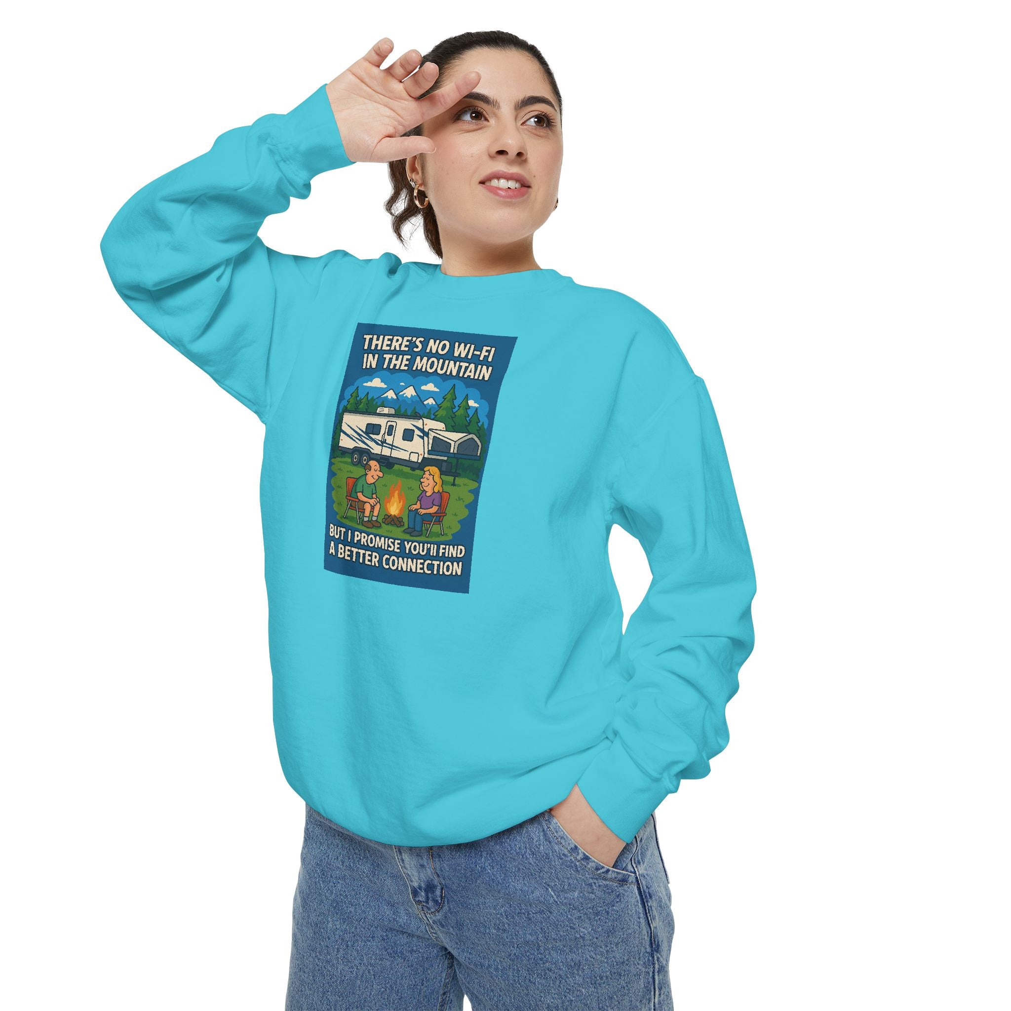 Cozy Campfire Sweatshirt - Perfect for Adventurers, Camping Enthusiasts, Family Gatherings, or Cozy Nights In, Gift Idea, Outdoor Style