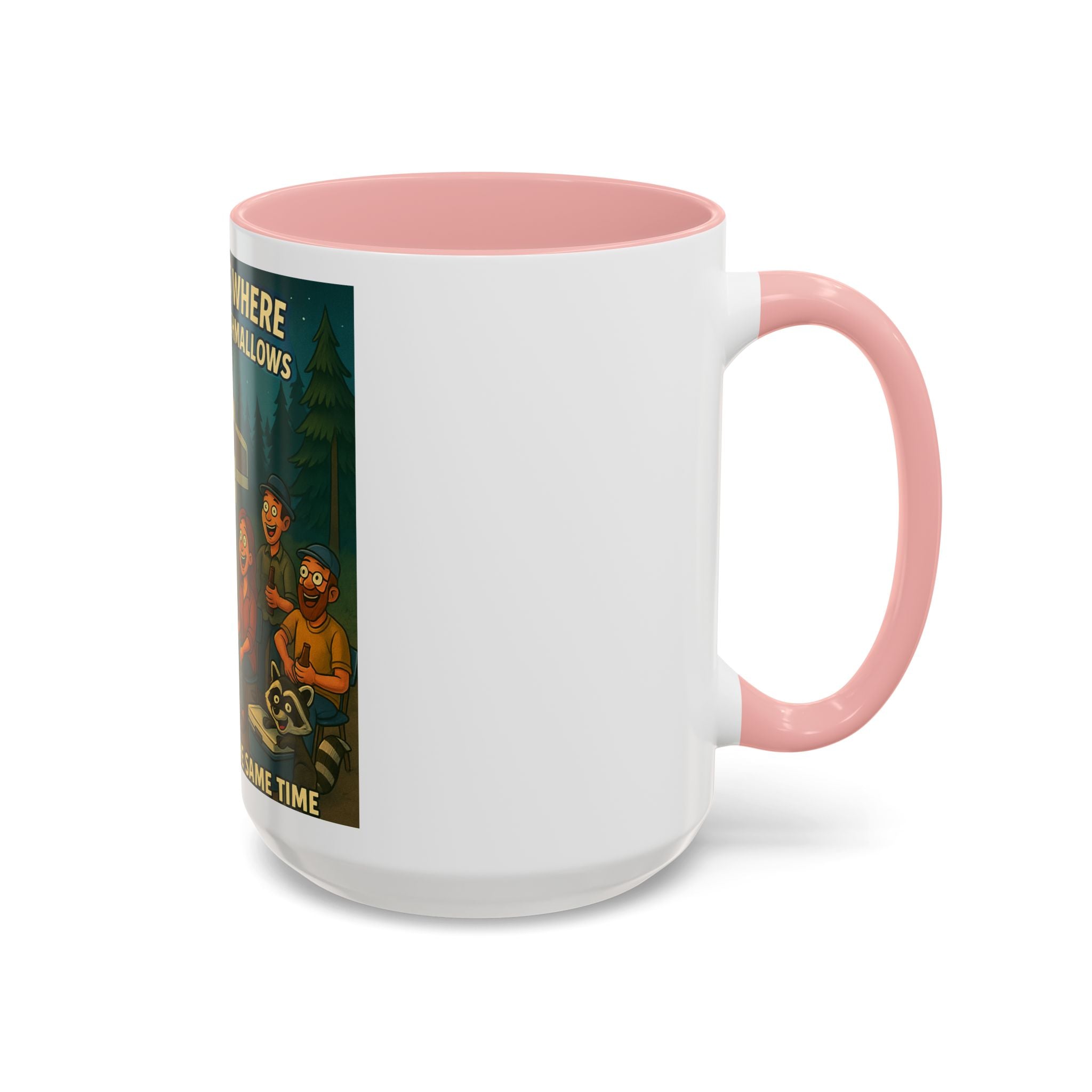Camping Adventure Coffee Mug, Funny Mug for Campers, Get Toasted at the Same Time, Outdoor Gift, Nature Lover, Camping Decor