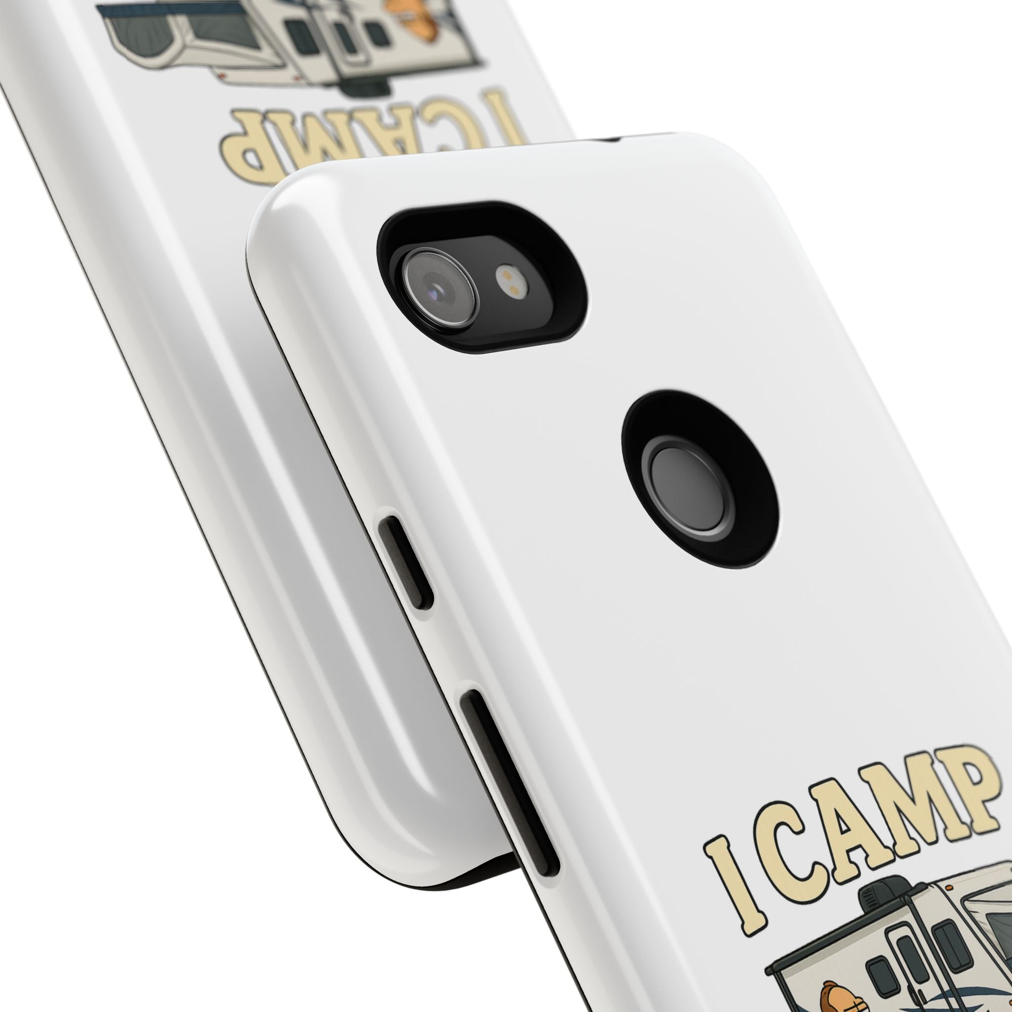Camping Phone Case - I Camp Because Punching People is Frowned Upon