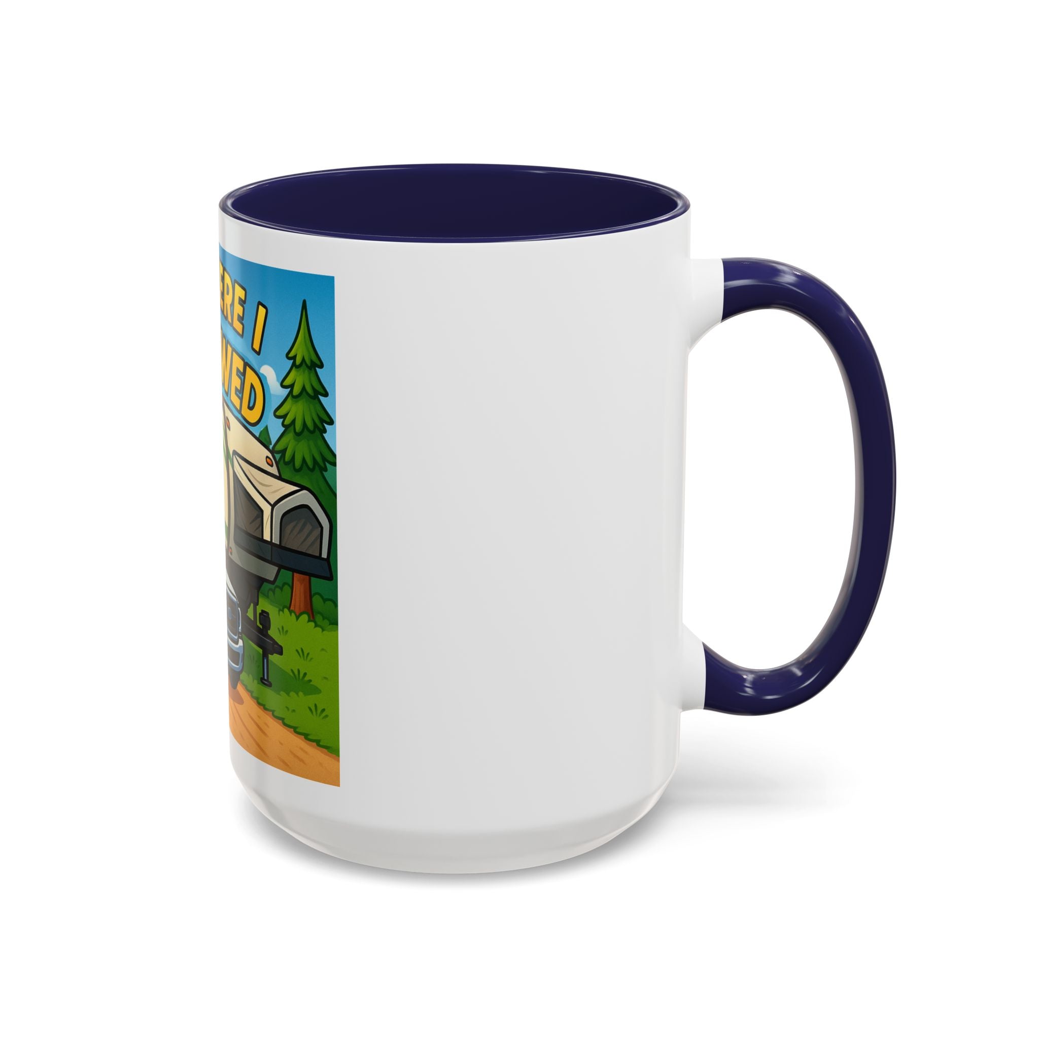 Adventure Camping Coffee Mug, RV Lover Gift, Hiking Mug, Travel Enthusiast Ceramic Cup, Nature Lover Drinkware
