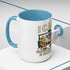 Camping Humor Coffee Mug - I Camp Because Punching People is Frowned Upon