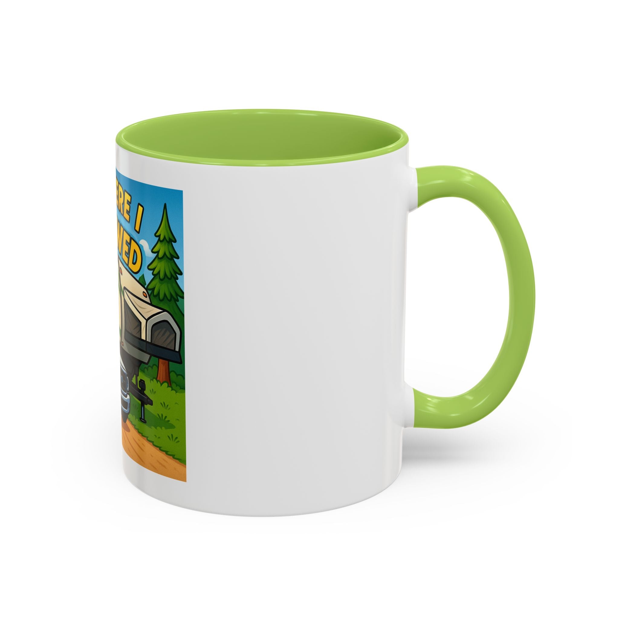 Adventure Camping Coffee Mug, RV Lover Gift, Hiking Mug, Travel Enthusiast Ceramic Cup, Nature Lover Drinkware