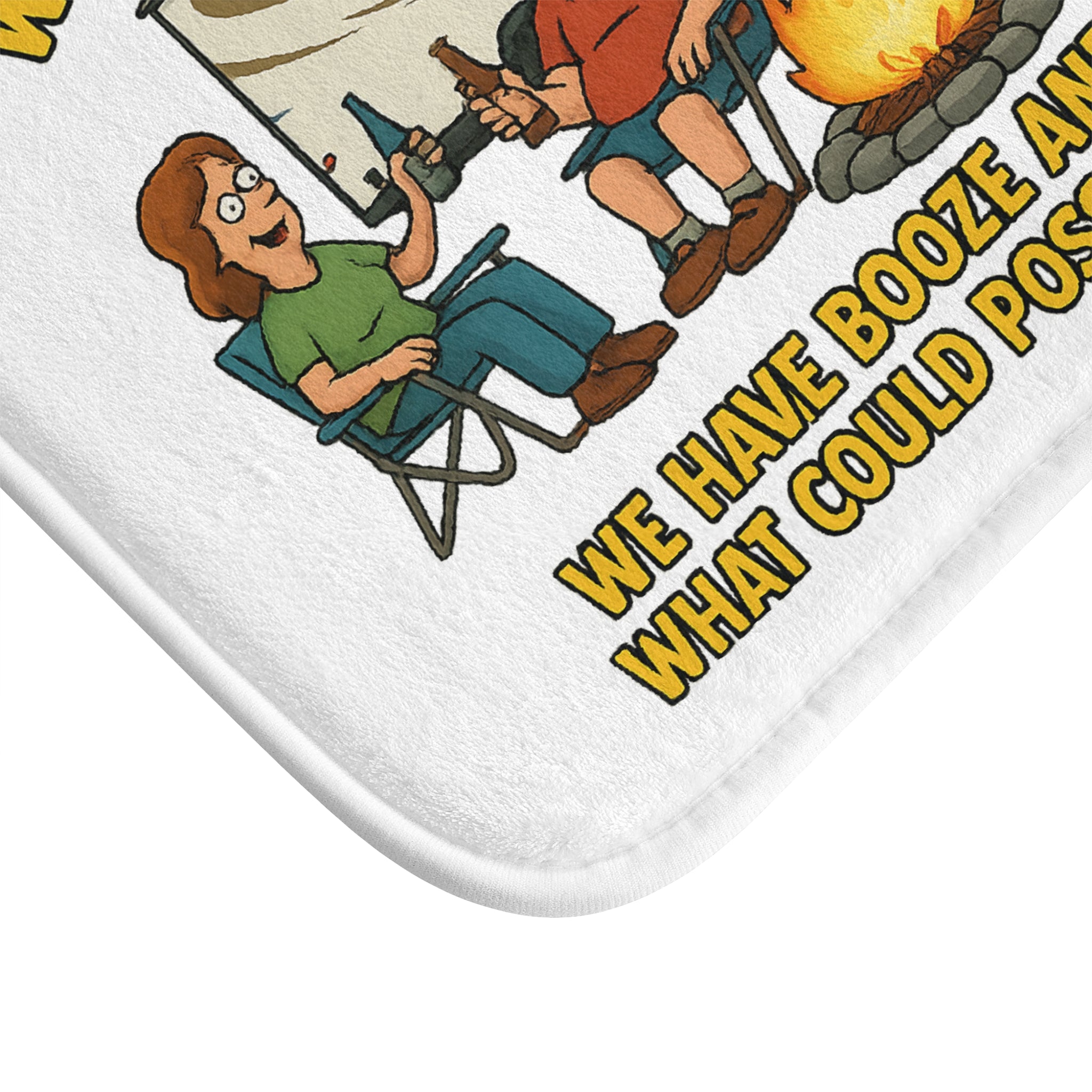 Welcome to Our Firepit Bath Mat - Funny Camping Decor, Cozy Gift for Campers, Outdoor Enthusiasts, Home Bathroom Accessory, Unique [...]