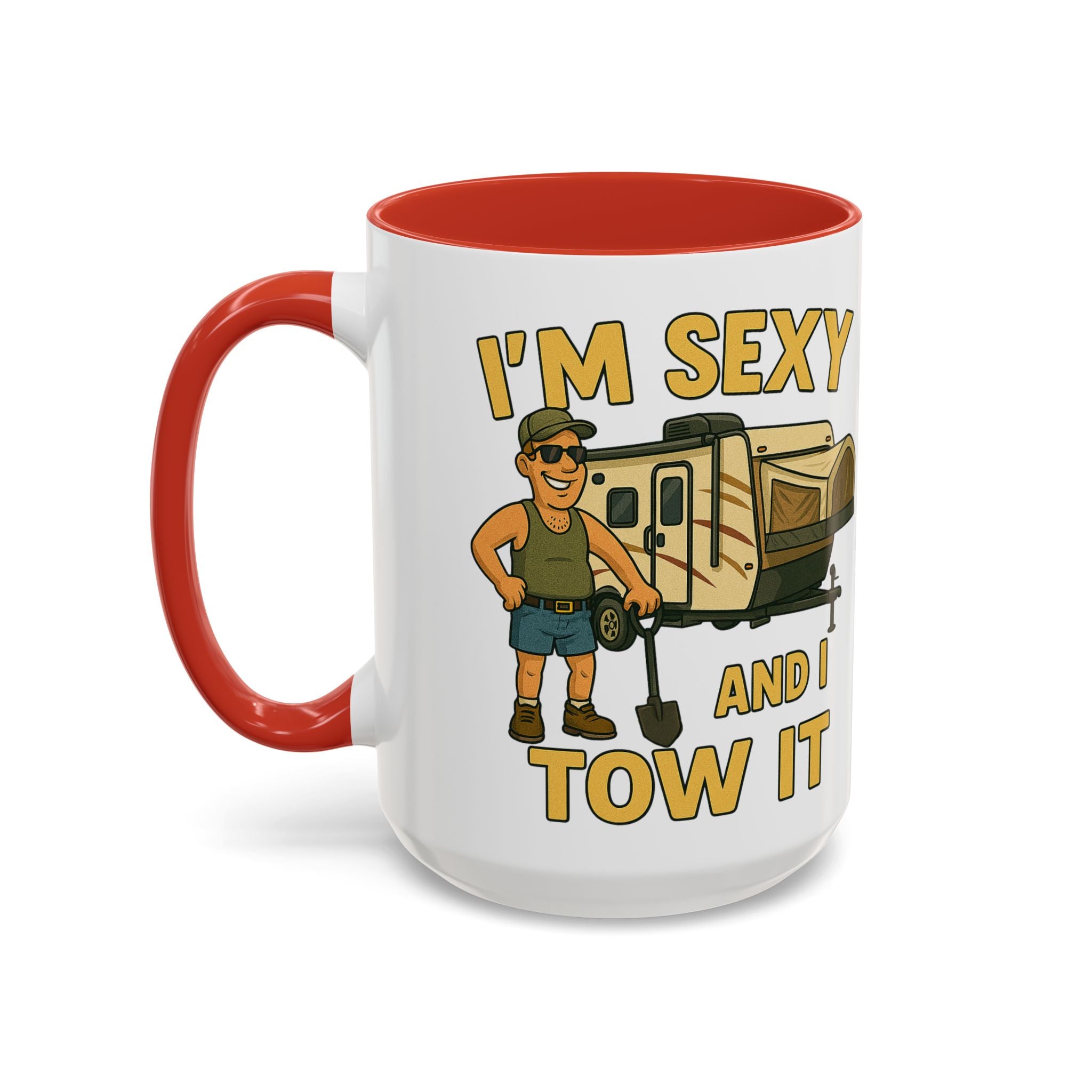 Playful Camping Mug, Funny Coffee Cup, Camper Gift, RV Lover's Accessory, Outdoor Adventure Mug