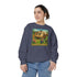 Vintage-Inspired Unisex Sweatshirt with 'High Class Trail Trash' Design