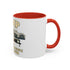 Camping Humor Coffee Mug - I Camp Because Punching People is Frowned Upon