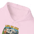 Campfire Adventure Hoodie with Retro Design, Cozy Gift for Outdoor Lovers, Perfect for Camping, Road Trips, and Casual Wear