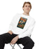 Cozy Unisex Garment-Dyed Sweatshirt with Retro Design, Perfect for Relaxing, Gift for Friends, Casual Wear, Fall Fashion, Warm Layer