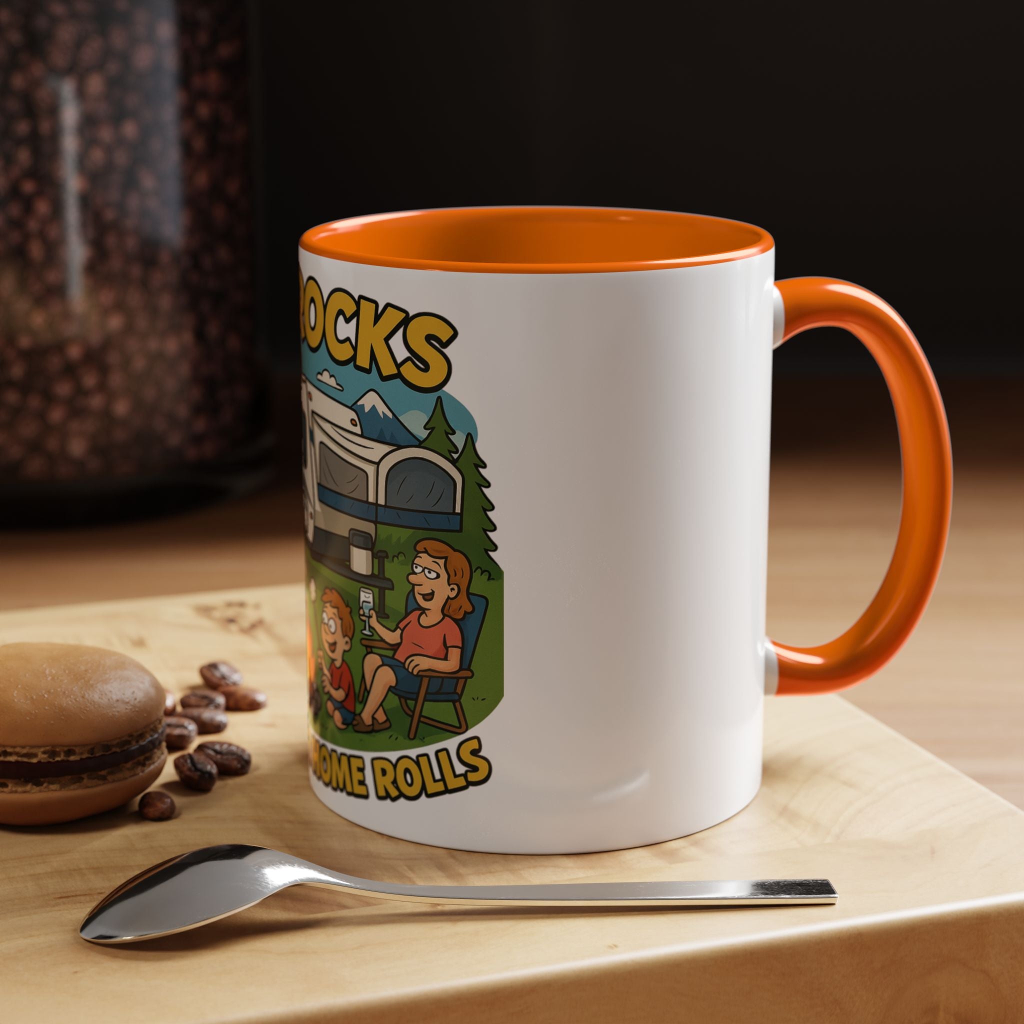 Camping Life Coffee Mug - Adventure Lover Gift, RV Travel Mug, Cozy Campfire Vibes, Perfect for Outdoor Enthusiasts, Gift for Dad