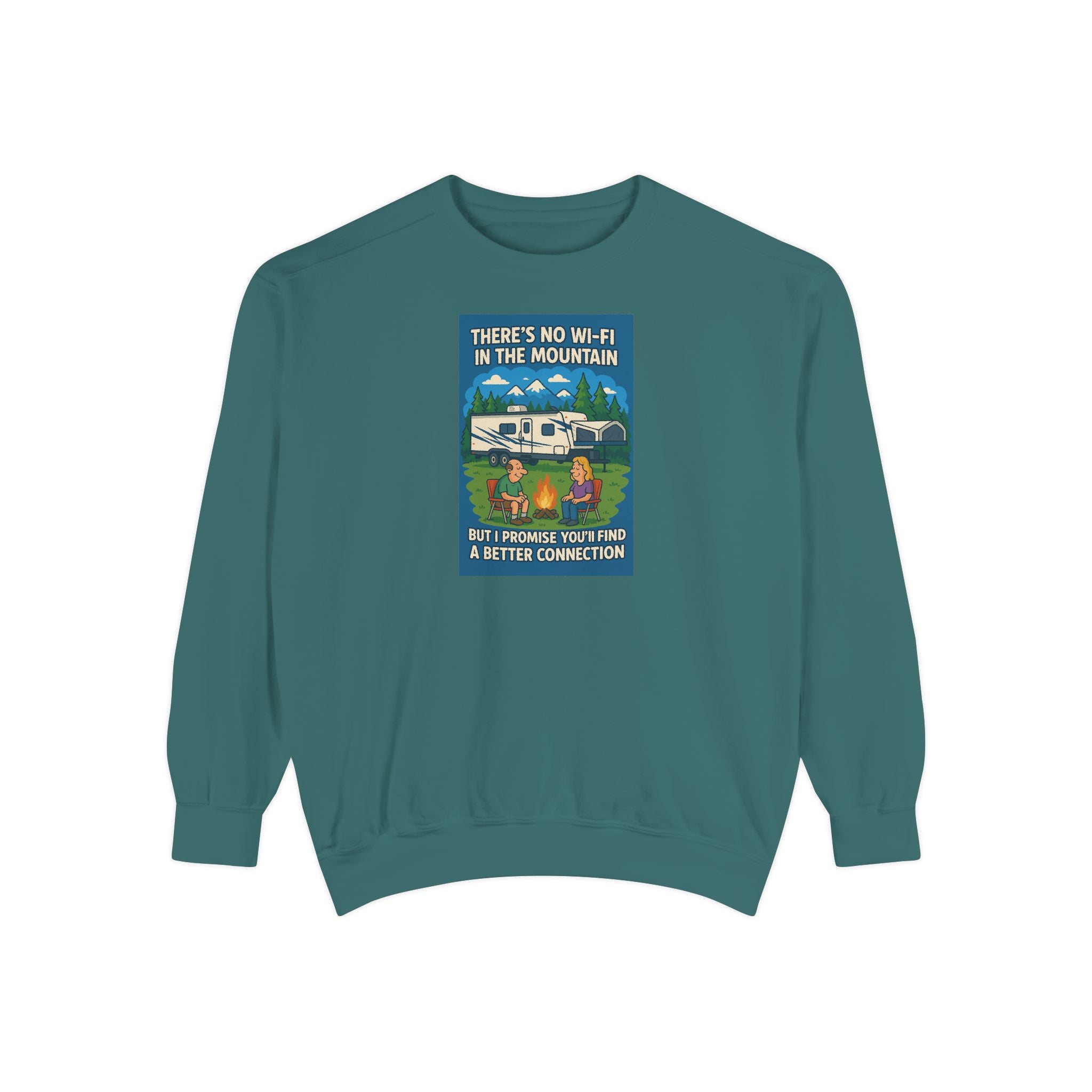 Cozy Campfire Sweatshirt - Perfect for Adventurers, Camping Enthusiasts, Family Gatherings, or Cozy Nights In, Gift Idea, Outdoor Style