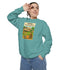 Camping Adventure Sweatshirt, Unisex Garment-DyedPullover, Cozy Casual Wear, Outdoor Enthusiast Gift, Camping Trip Apparel