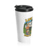 Adventure-Themed Stainless Steel Travel Mug | Camping Coffee Cup | Outdoorsy Gift | Road Trip Essential | Life Rocks Design
