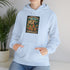 Camping Forecast Graphic Hoodie, Unisex Heavy Blend Sweatshirt, Outdoor Apparel, Weekend Getaway Gift, Nature Lover Clothing