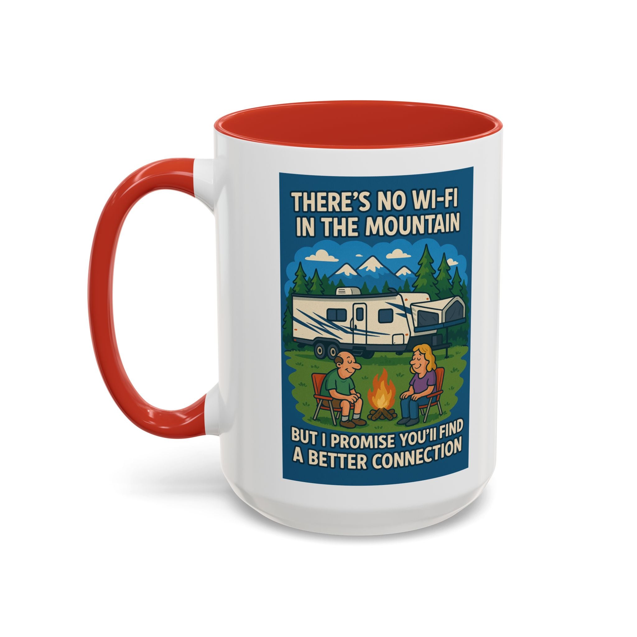 Nature Connection Coffee Mug - Adventure, Camping, Outdoor Gift, Travel Mug, Hiking Coffee Cup