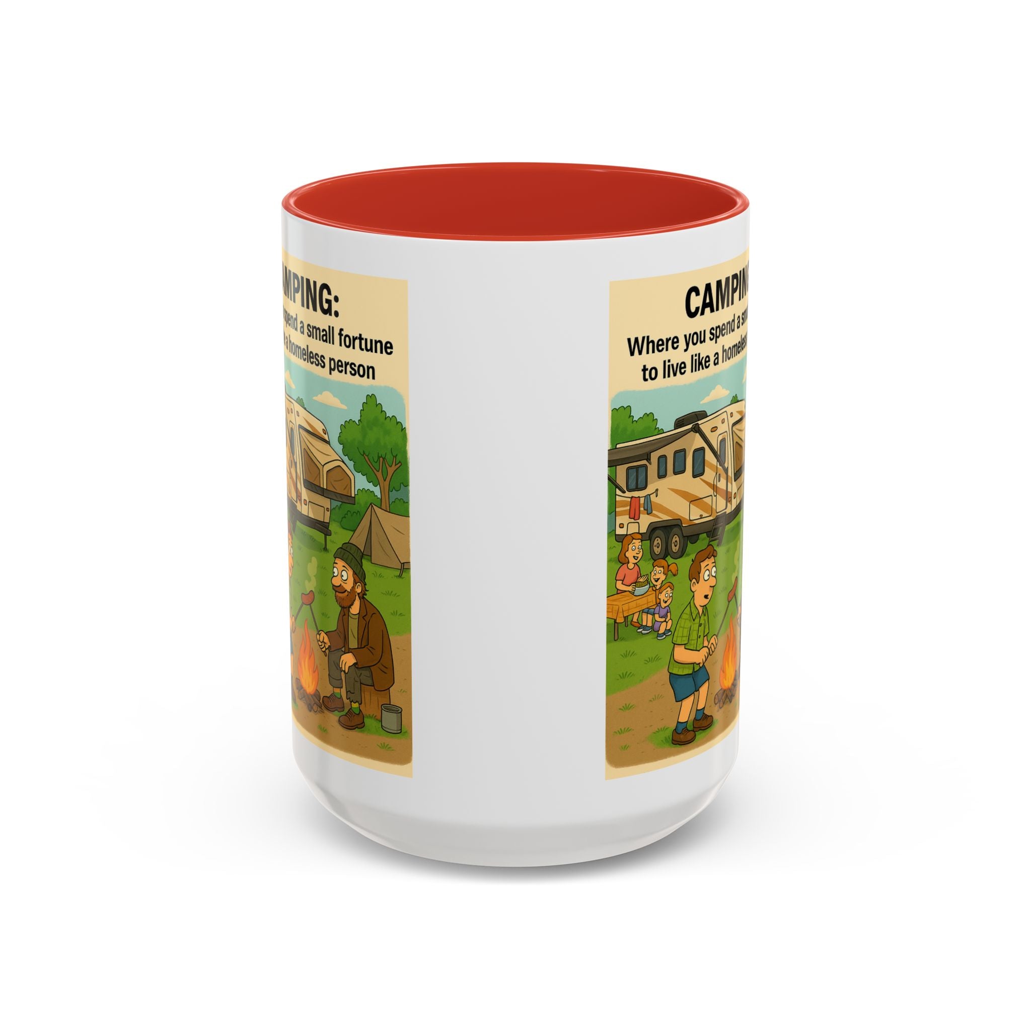 Camping Humor Coffee Mug, Hilarious Campfire Gift, Funny Mug for Outdoors Lovers, Adventure Lover's Coffee Cup, Unique Camping Present