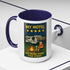 Camping-Themed Accent Coffee Mug | Perfect for RV Lovers, Campers, Travelers, Cozy Nights, Outdoor Adventures, Unique Gift Ideas