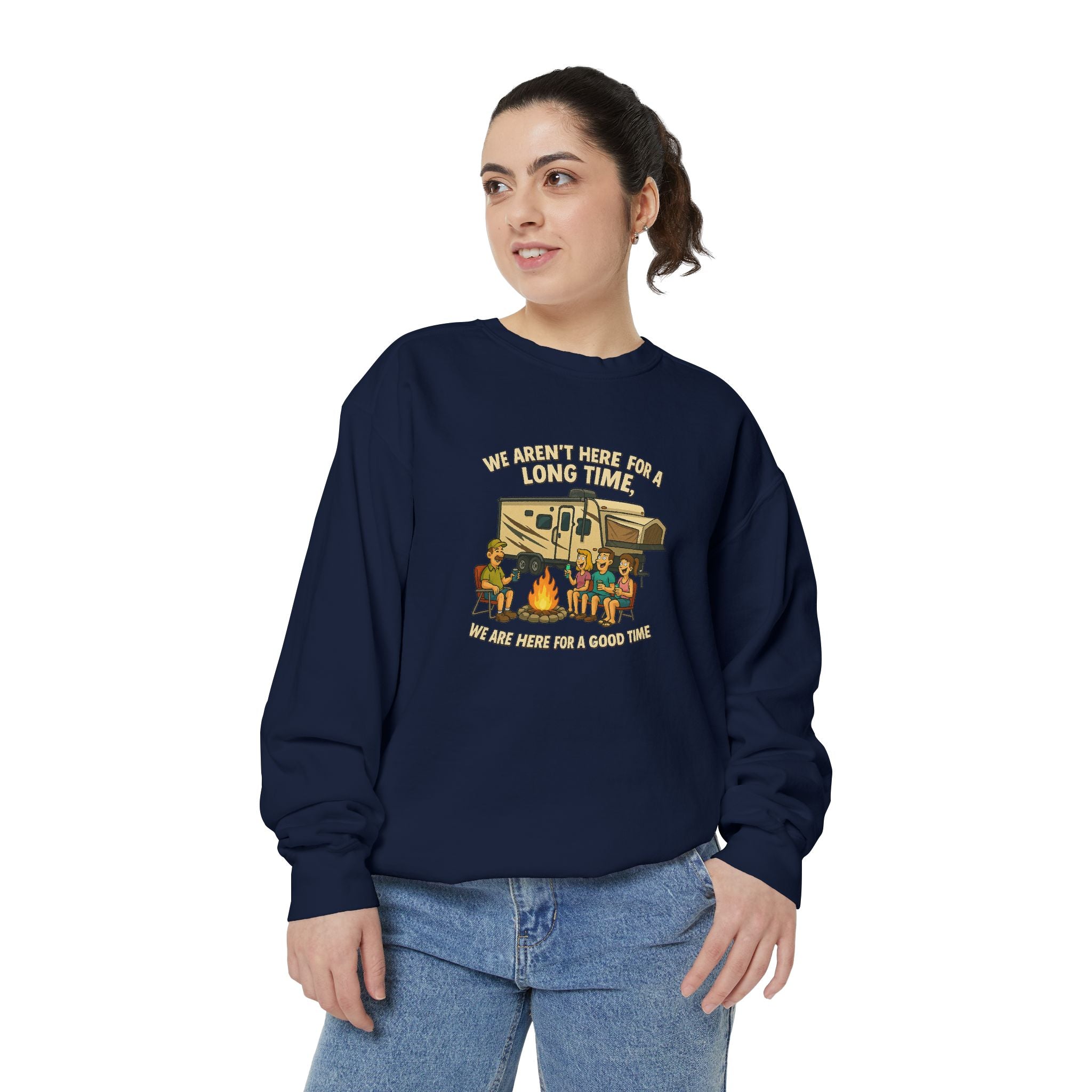 Camping Adventure Unisex Sweatshirt - Perfect for Outdoor Lovers