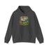 Campfire Adventure Hoodie with Retro Design, Cozy Gift for Outdoor Lovers, Perfect for Camping, Road Trips, and Casual Wear