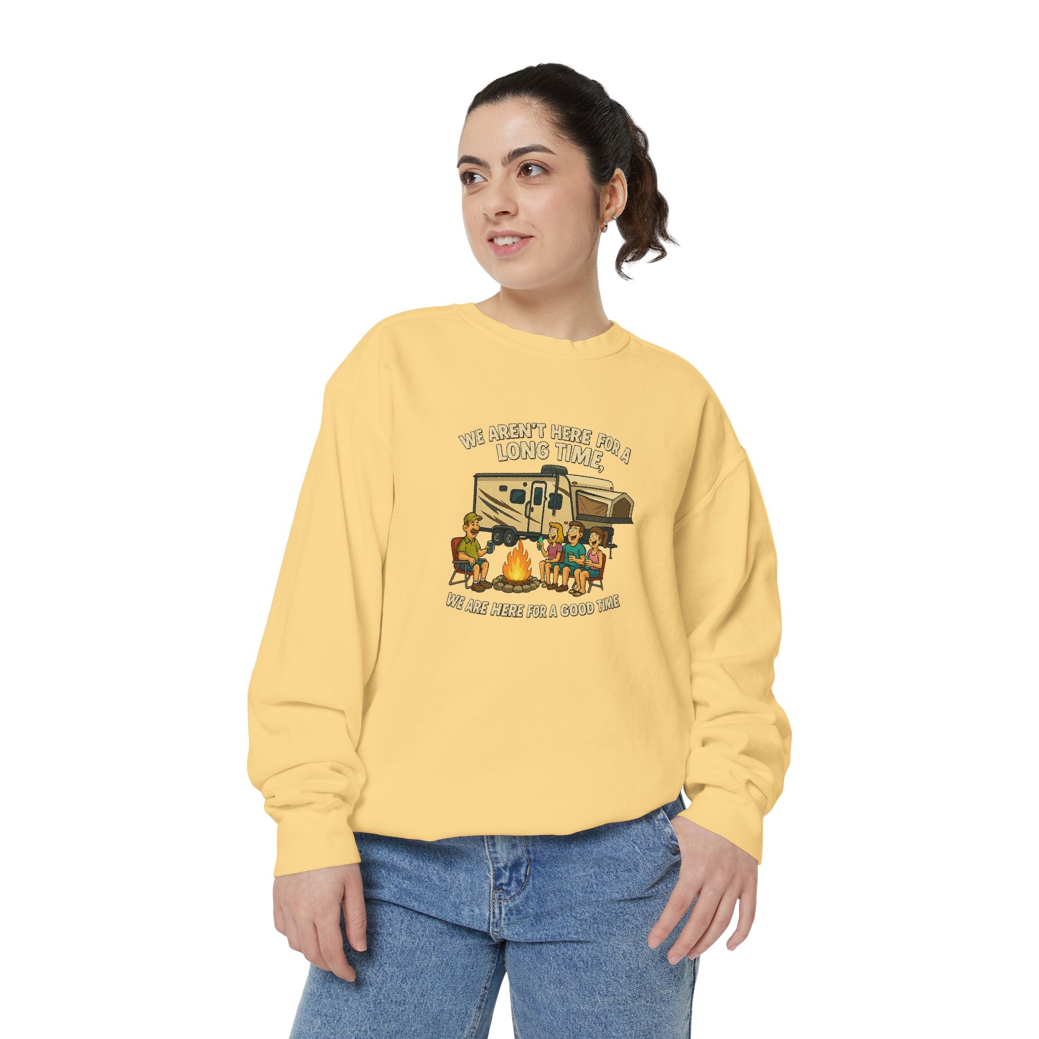 Camping Adventure Unisex Sweatshirt - Perfect for Outdoor Lovers