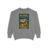 My Hotel Sweatshirt - Cozy Camping Apparel, Unisex Garment-Dyed Sweatshirt for Outdoor Lovers, Perfect for Bonfire Nights, Gift for Campers