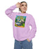 Unisex Garment-Dyed Sweatshirt - I go where I am towed