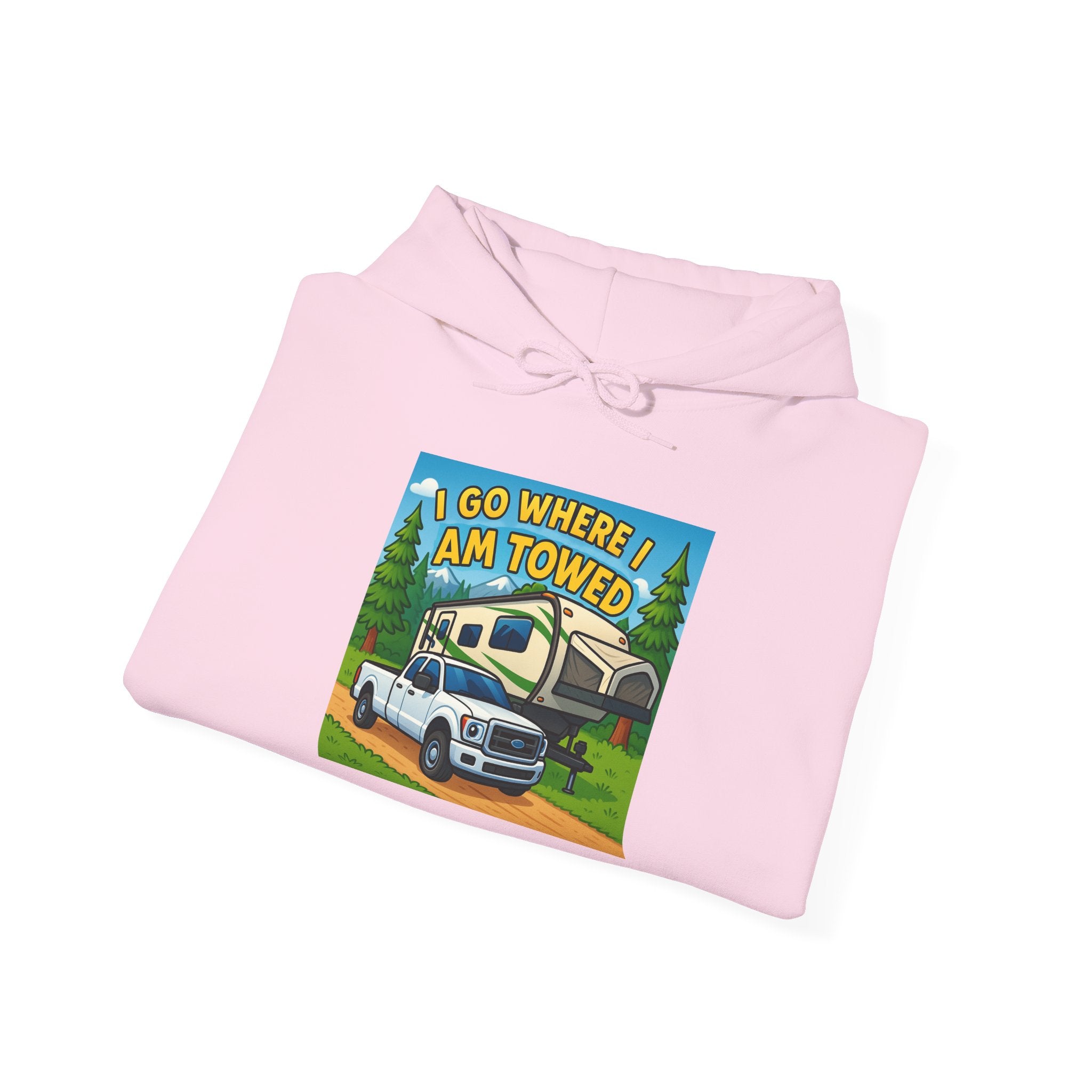 Adventure-Themed Hooded Sweatshirt - Perfect for Travel Enthusiasts, Camper Gifts, Cozy Outings, Outdoor Activities, Road Trip Essentials