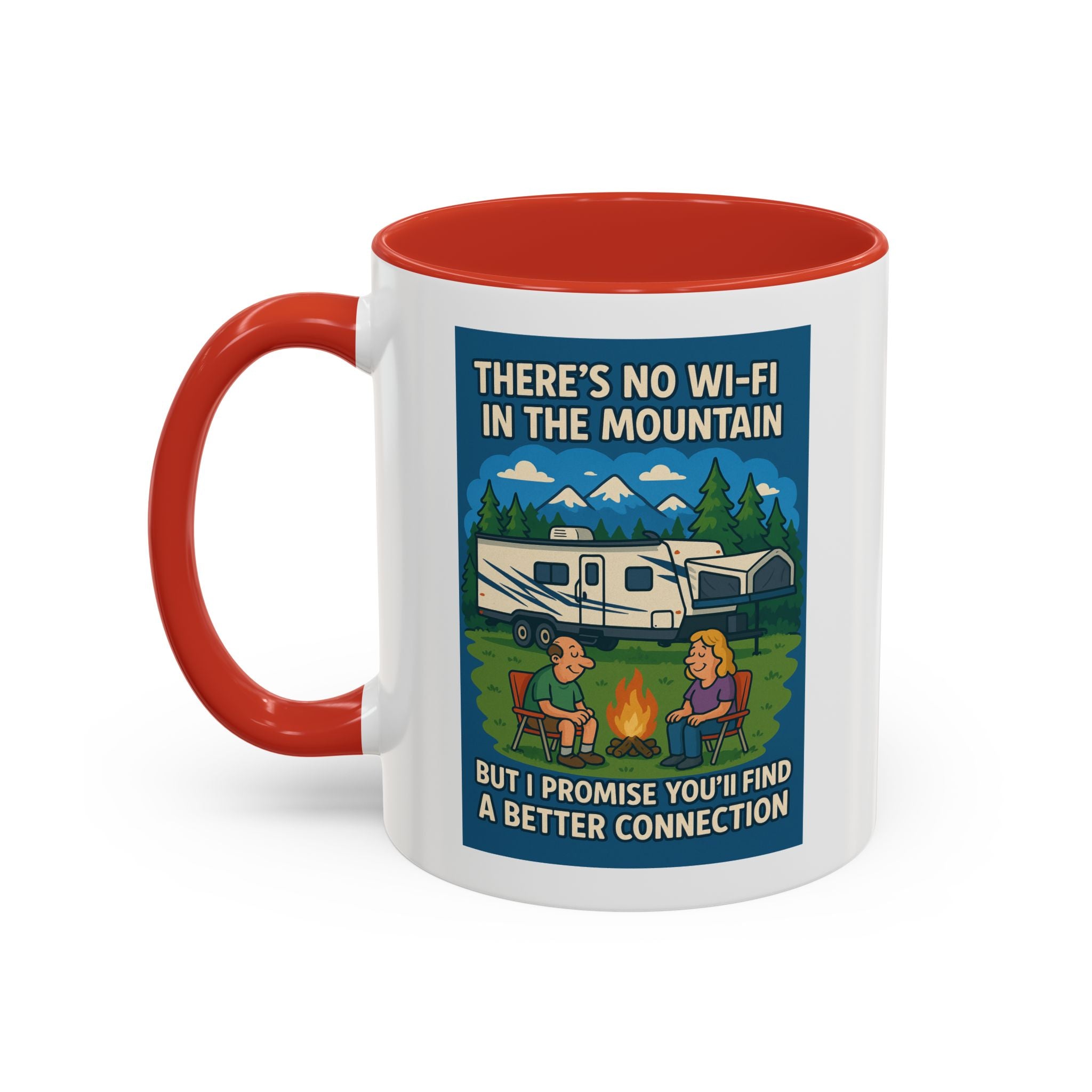 Nature Connection Coffee Mug - Adventure, Camping, Outdoor Gift, Travel Mug, Hiking Coffee Cup