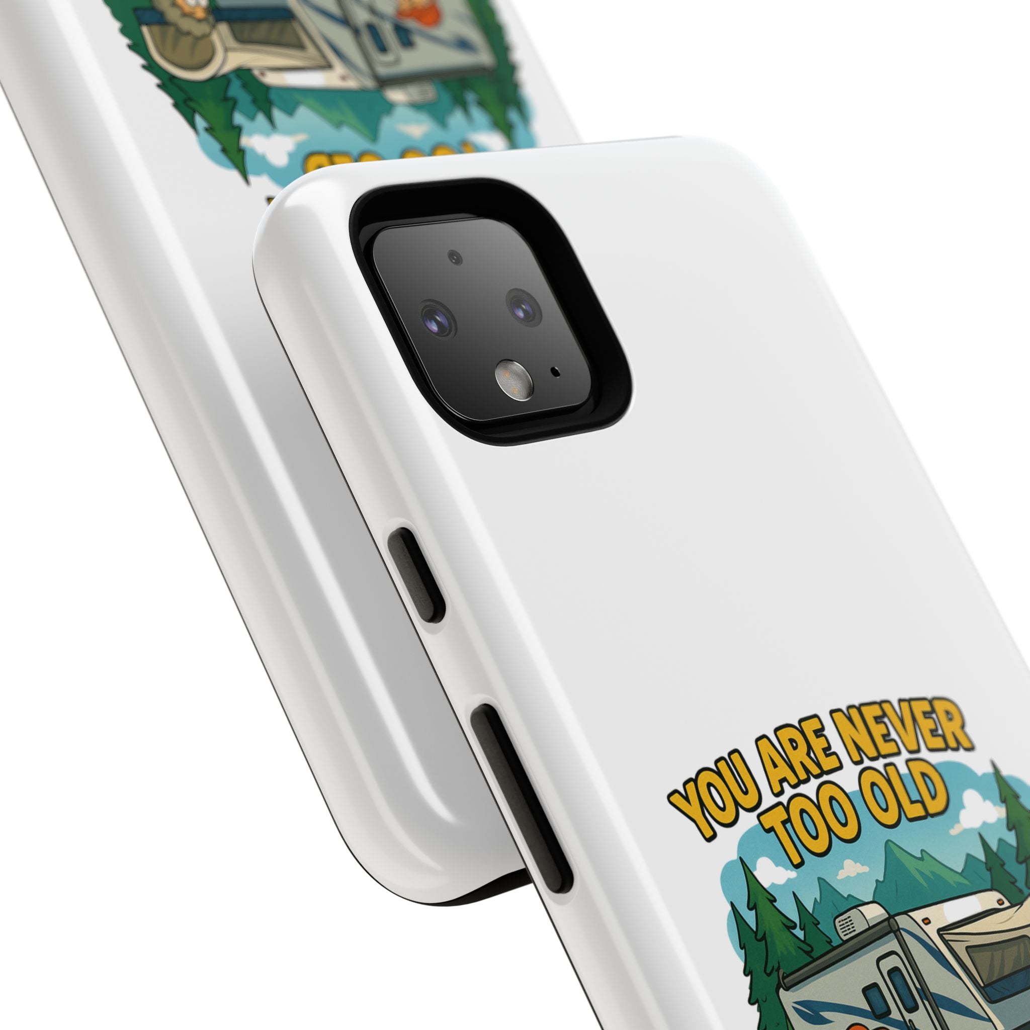 Outdoor Adventure Phone Case - 'You Are Never Too Old to Play Outside'