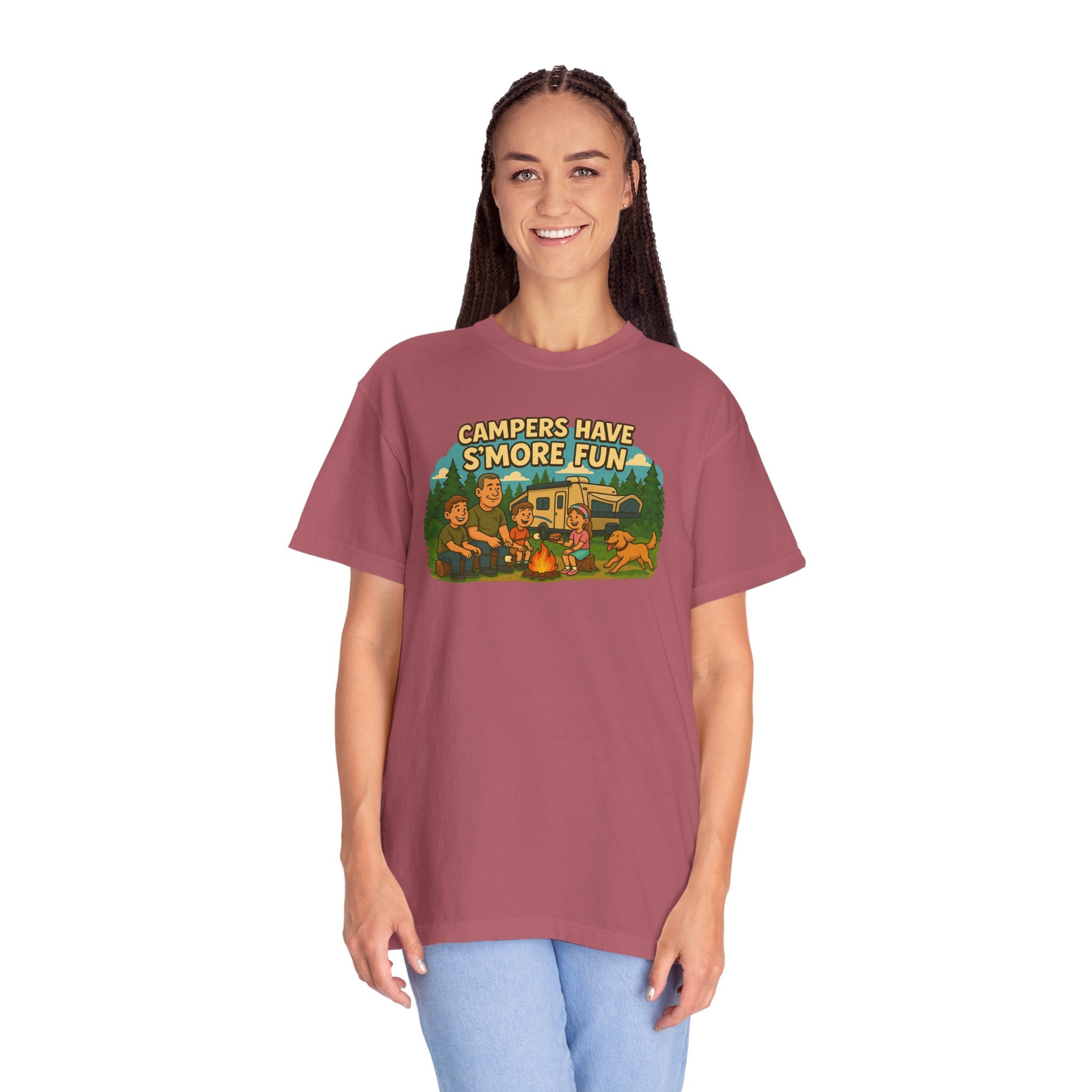 Camping T-Shirt for Outdoor Lovers, Perfect Gift for Campers, Adventure Tee, Vacation Shirt, Summer Fun Merchandise