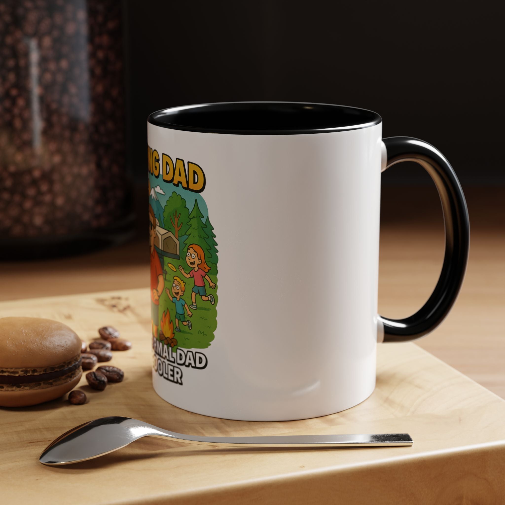 Cool Camping Dad Coffee Mug - Fun Outdoor Adventure Gift