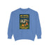 My Hotel Sweatshirt - Cozy Camping Apparel, Unisex Garment-Dyed Sweatshirt for Outdoor Lovers, Perfect for Bonfire Nights, Gift for Campers