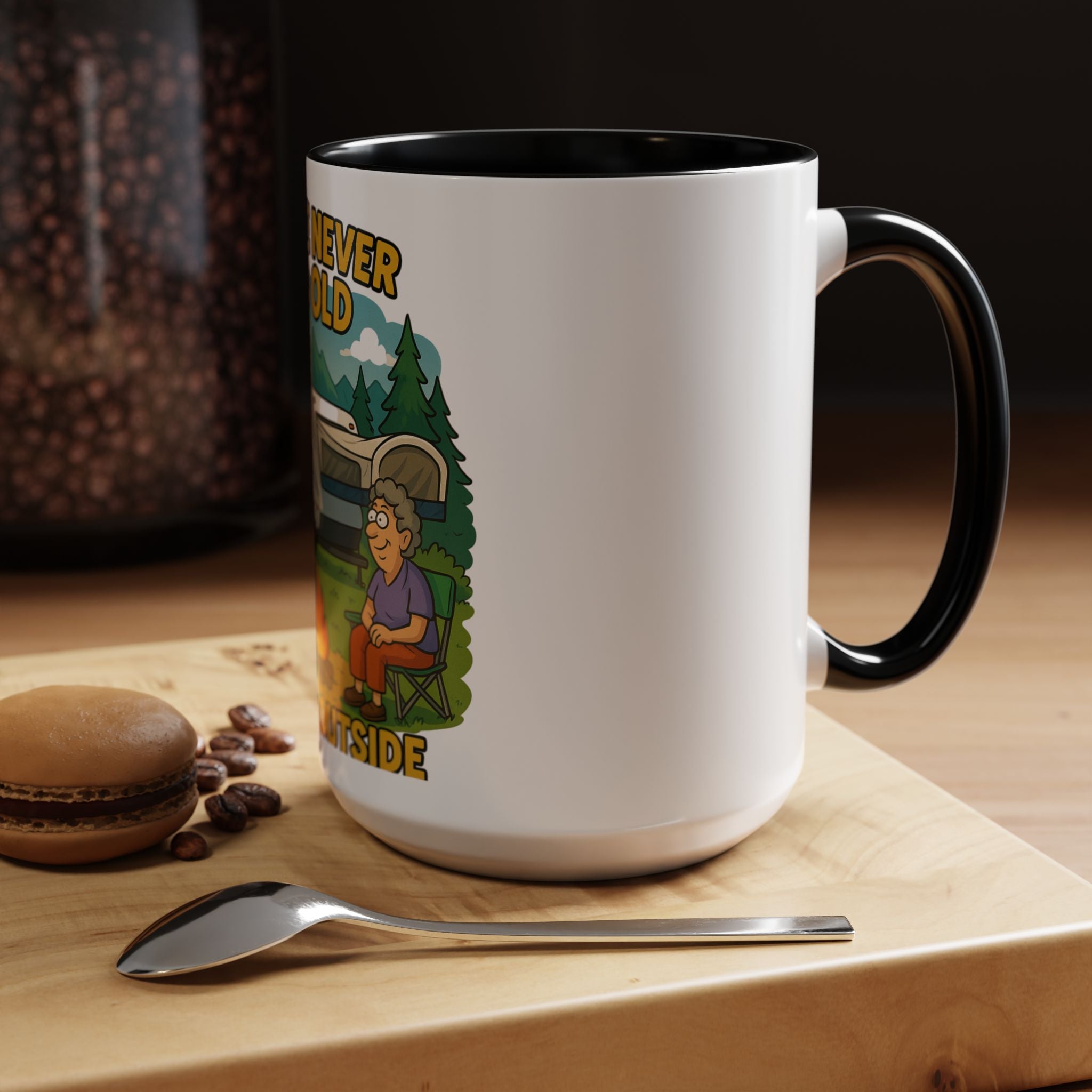 Outdoor Adventure Coffee Mug - You Are Never Too Old to Play Outside