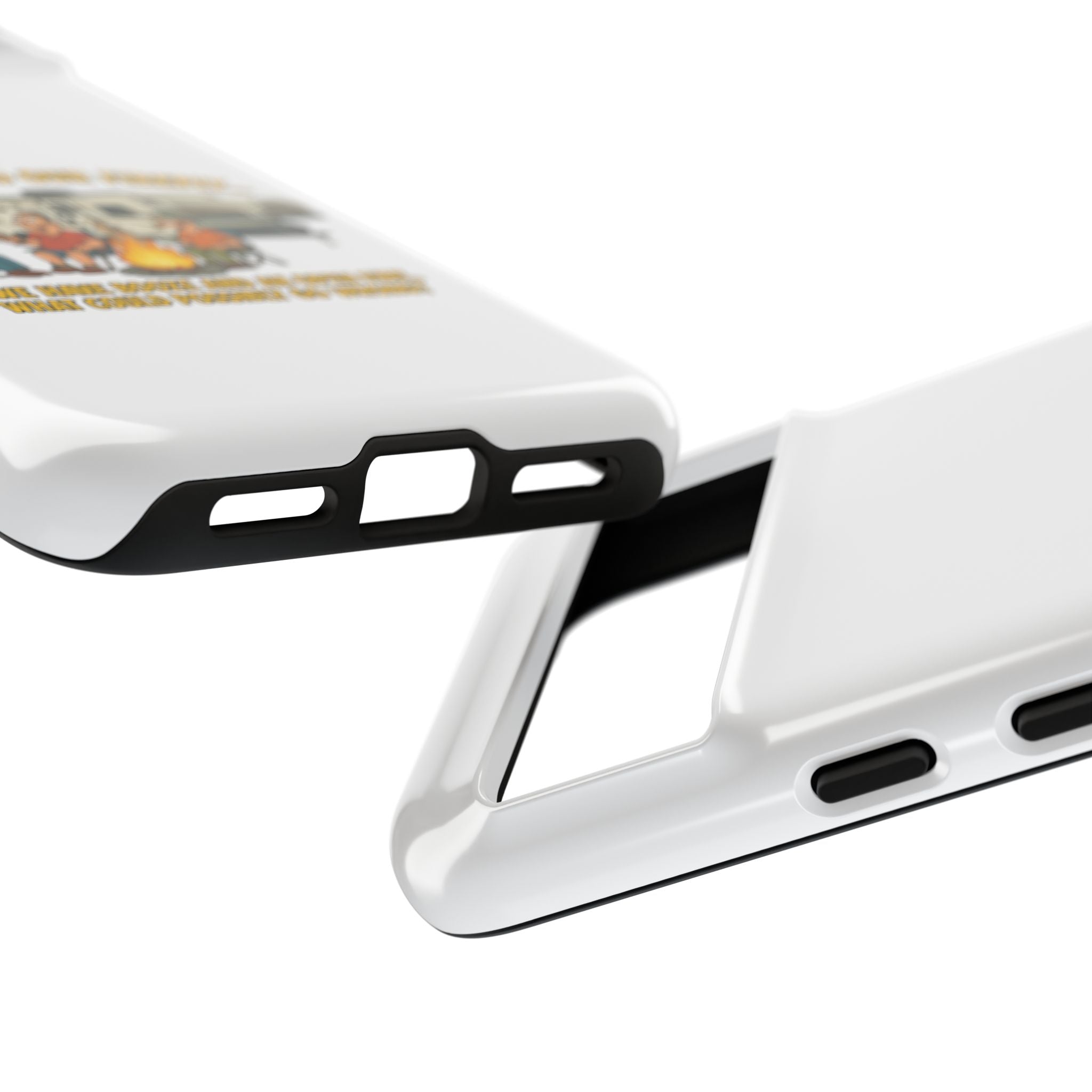 Camping Phone Case - Welcome to Our Firepit - Outdoor Gear, Gift for Campers, Adventure Accessory, Fun Camping Decor