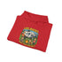Campfire Adventure Hoodie with Retro Design, Cozy Gift for Outdoor Lovers, Perfect for Camping, Road Trips, and Casual Wear