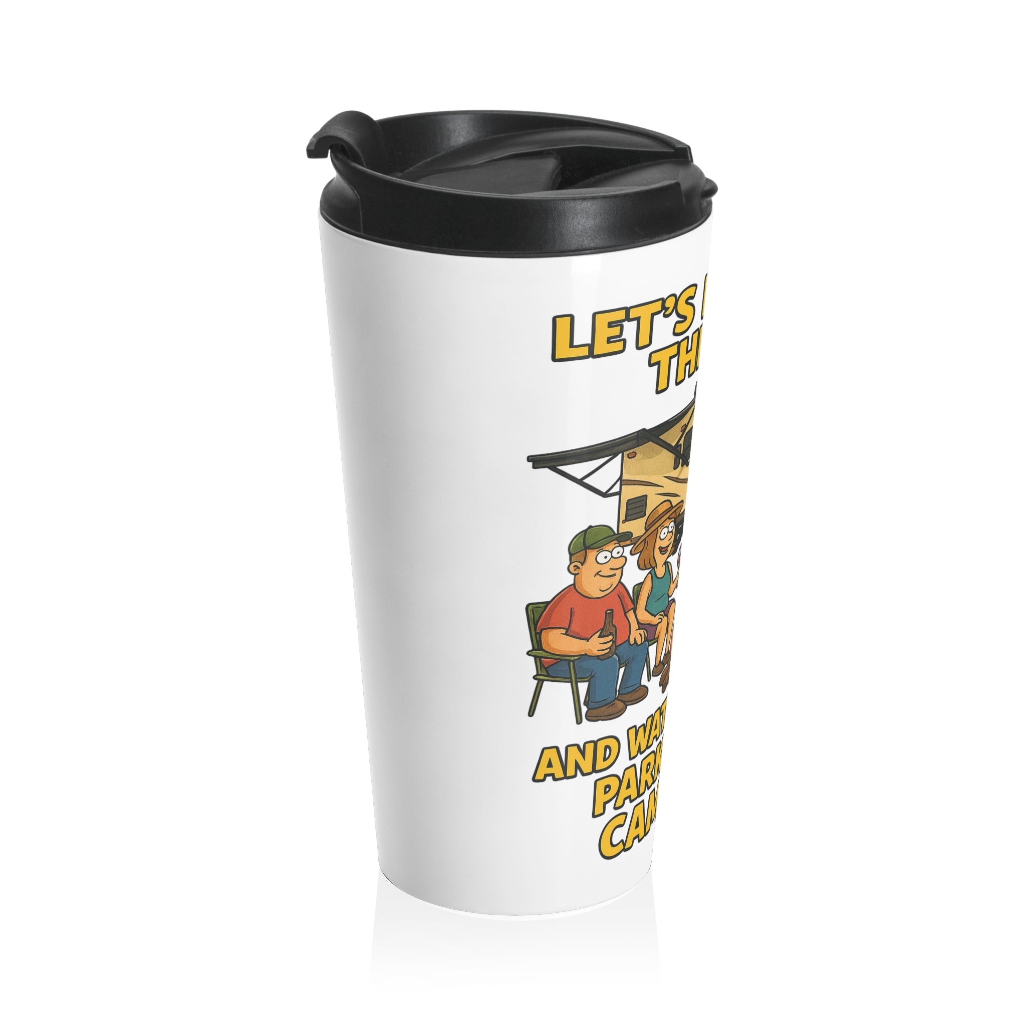 Campfire Travel Mug | Perfect for Camping, Travel, Outdoor Adventures, Gifting, Coffee Lovers, Festivals