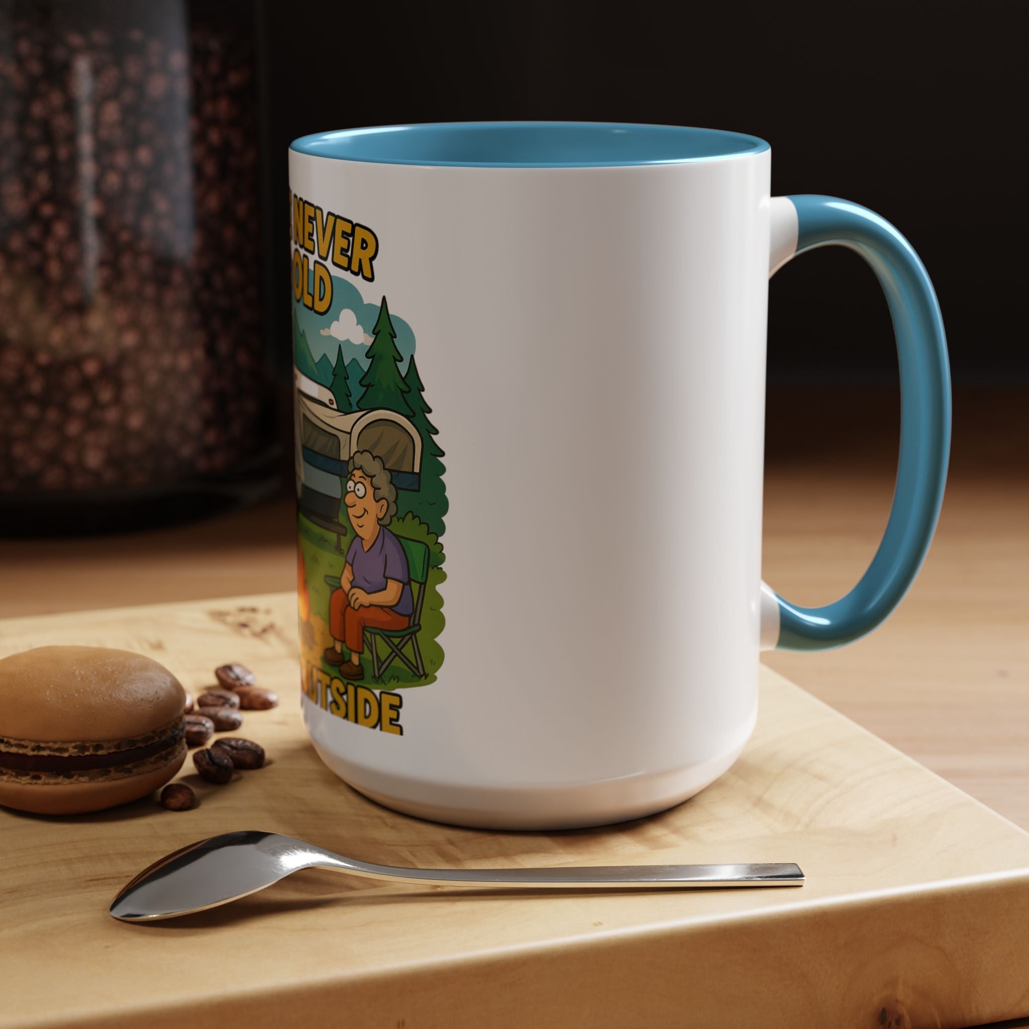 Outdoor Adventure Coffee Mug - You Are Never Too Old to Play Outside