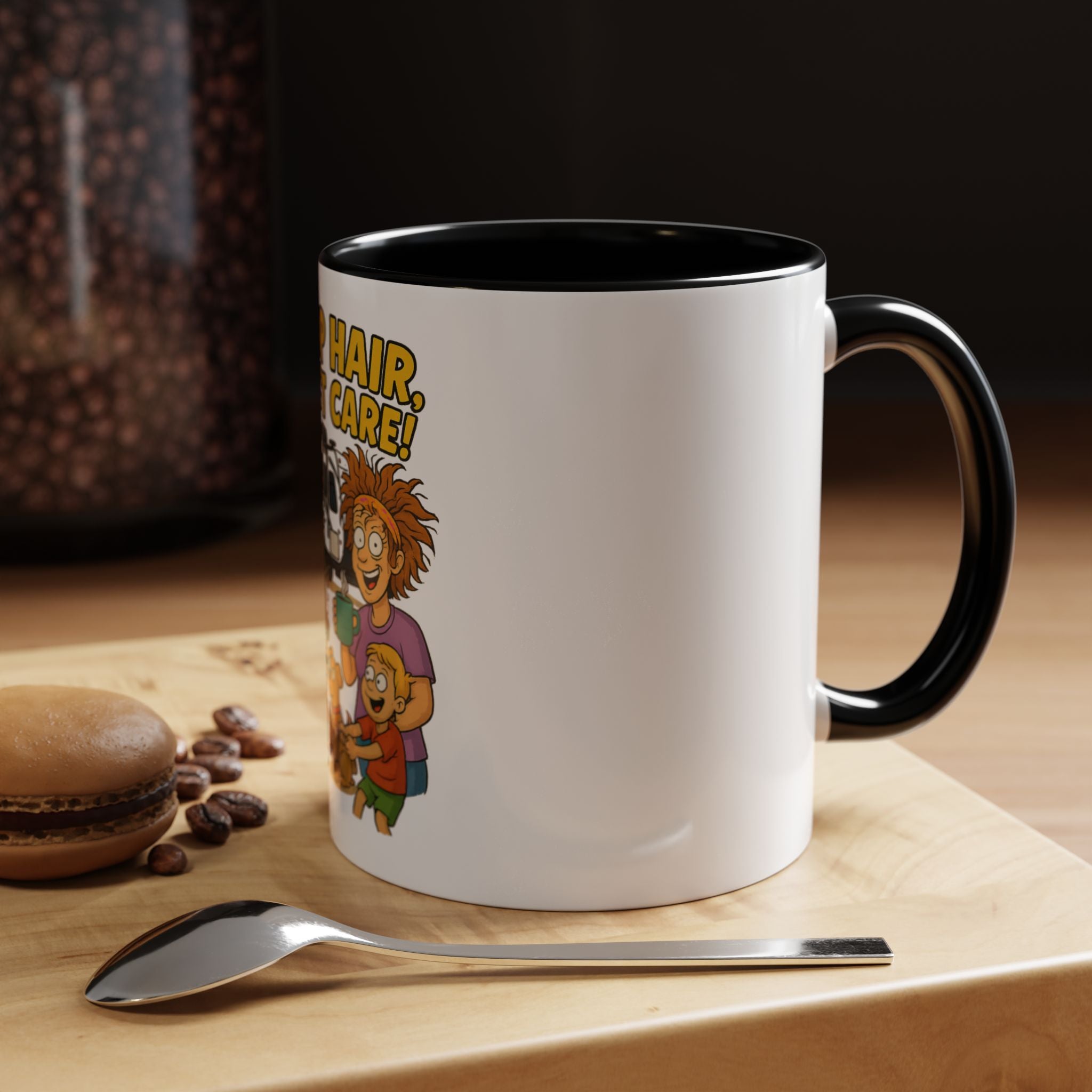 Camp Hair Coffee Mug, Funny Mug for Campers, Outdoor Lover Gift, Family Camping Mug, Humorous Coffee Cup