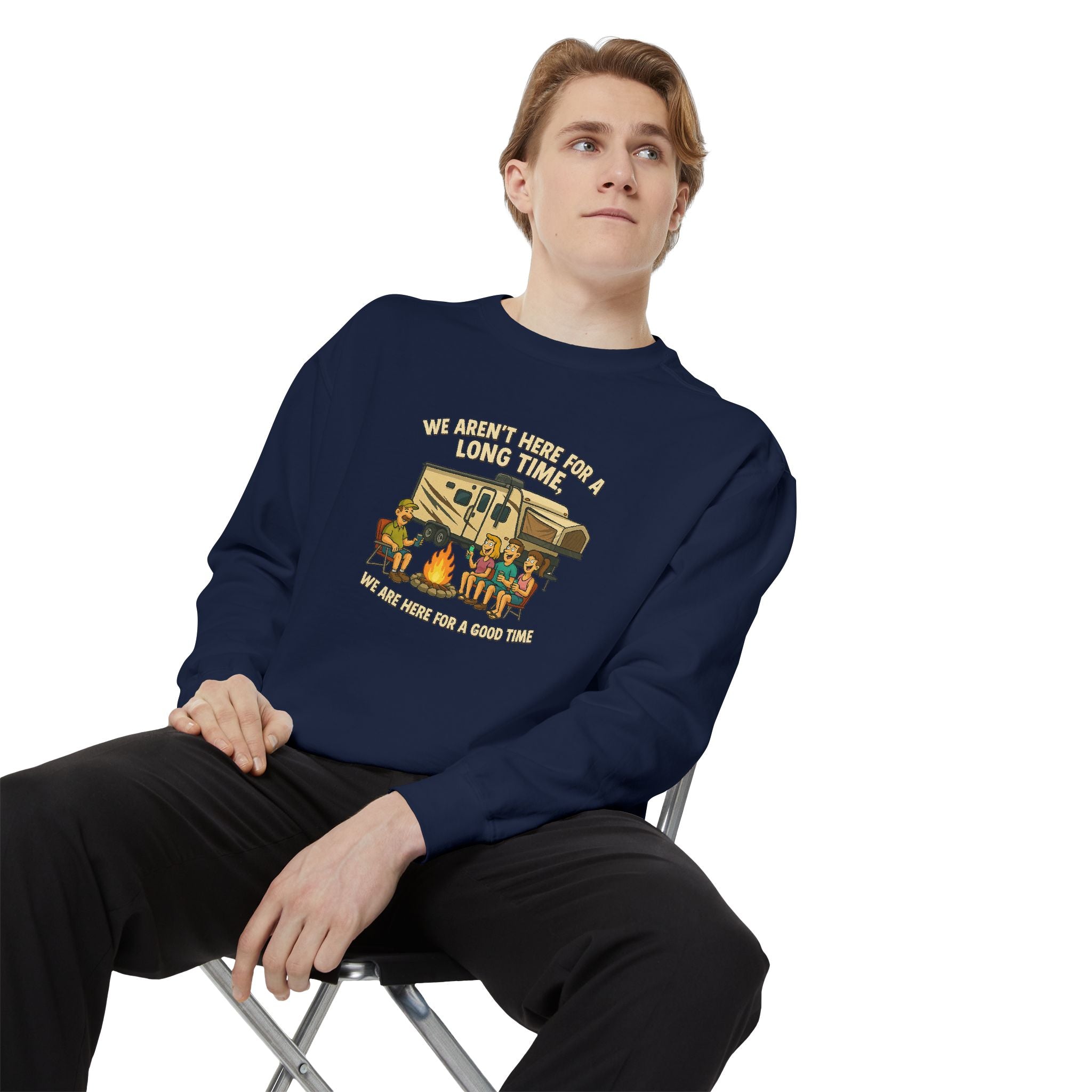 Camping Adventure Unisex Sweatshirt - Perfect for Outdoor Lovers