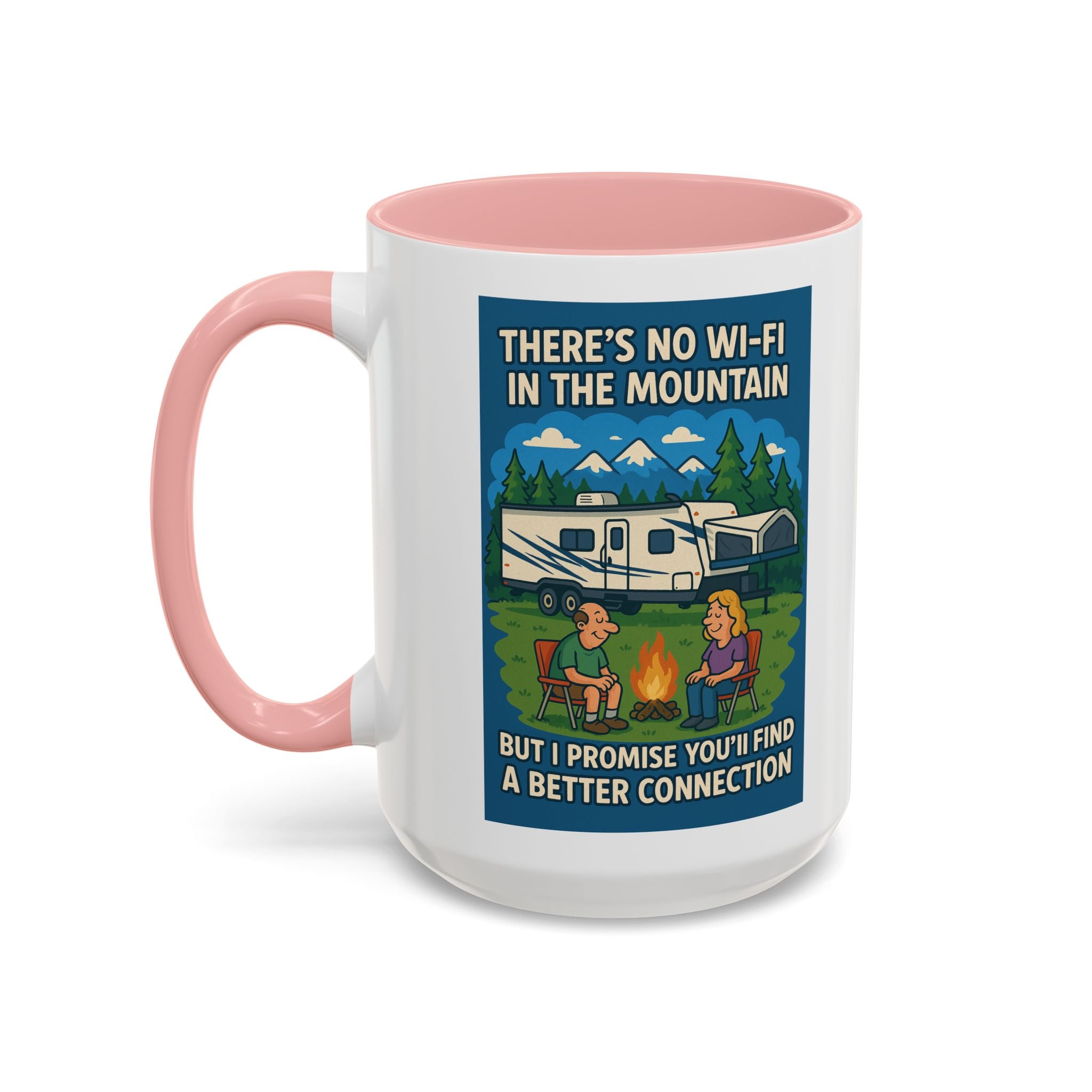 Nature Connection Coffee Mug - Adventure, Camping, Outdoor Gift, Travel Mug, Hiking Coffee Cup