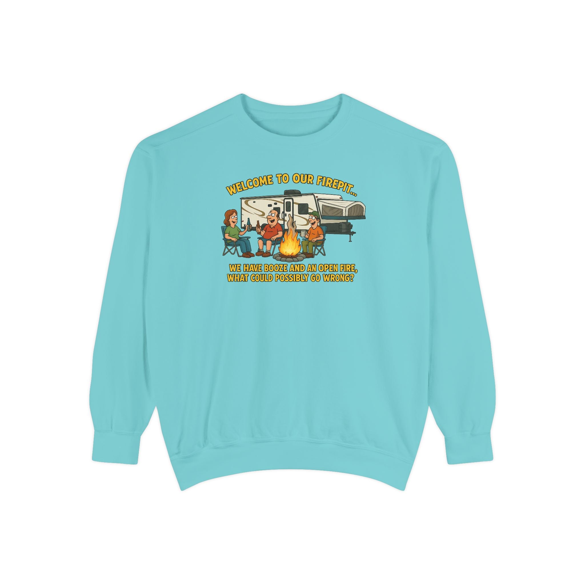 Welcome to Our Family Sweatshirt, Cozy Unisex Top, Family Gathering Apparel, Fun Gift for Friends, Casual Wear for All Occasions