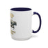 Camping Humor Coffee Mug - I Camp Because Punching People is Frowned Upon