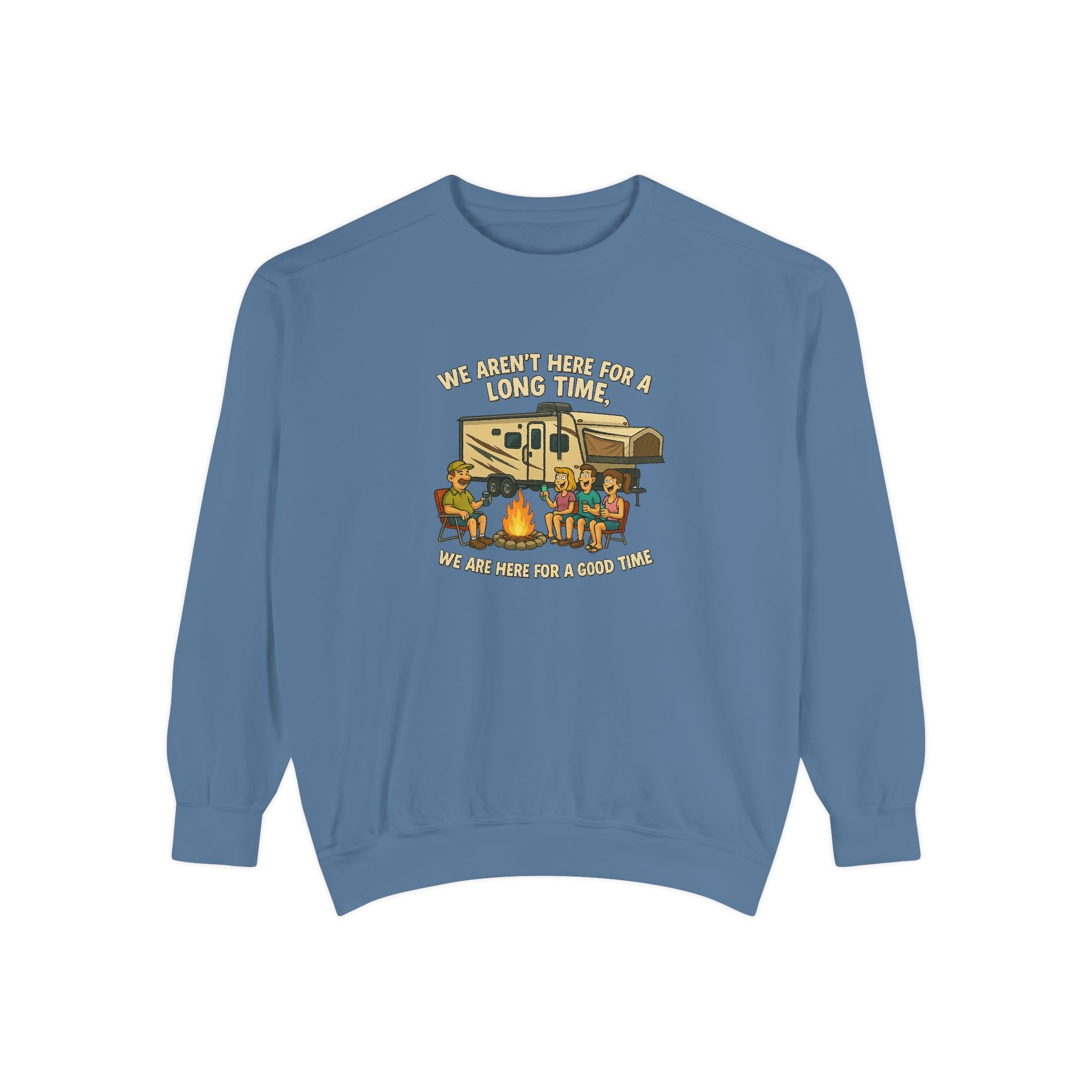 Camping Adventure Unisex Sweatshirt - Perfect for Outdoor Lovers