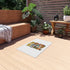 Camp-Themed Outdoor Rug - Perfect for Camping, RV Trips, Beach Days, Front Porch Decor, and Family Gatherings