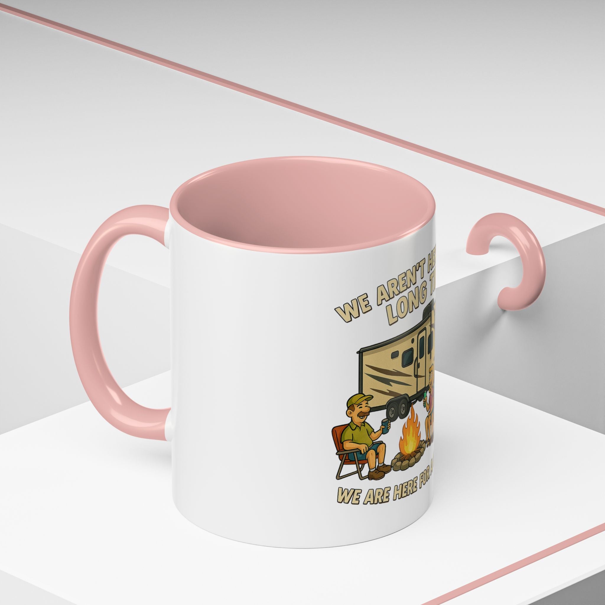 Camping Adventure Coffee Mug - Fun Quote Mug for Outdoor Enthusiasts