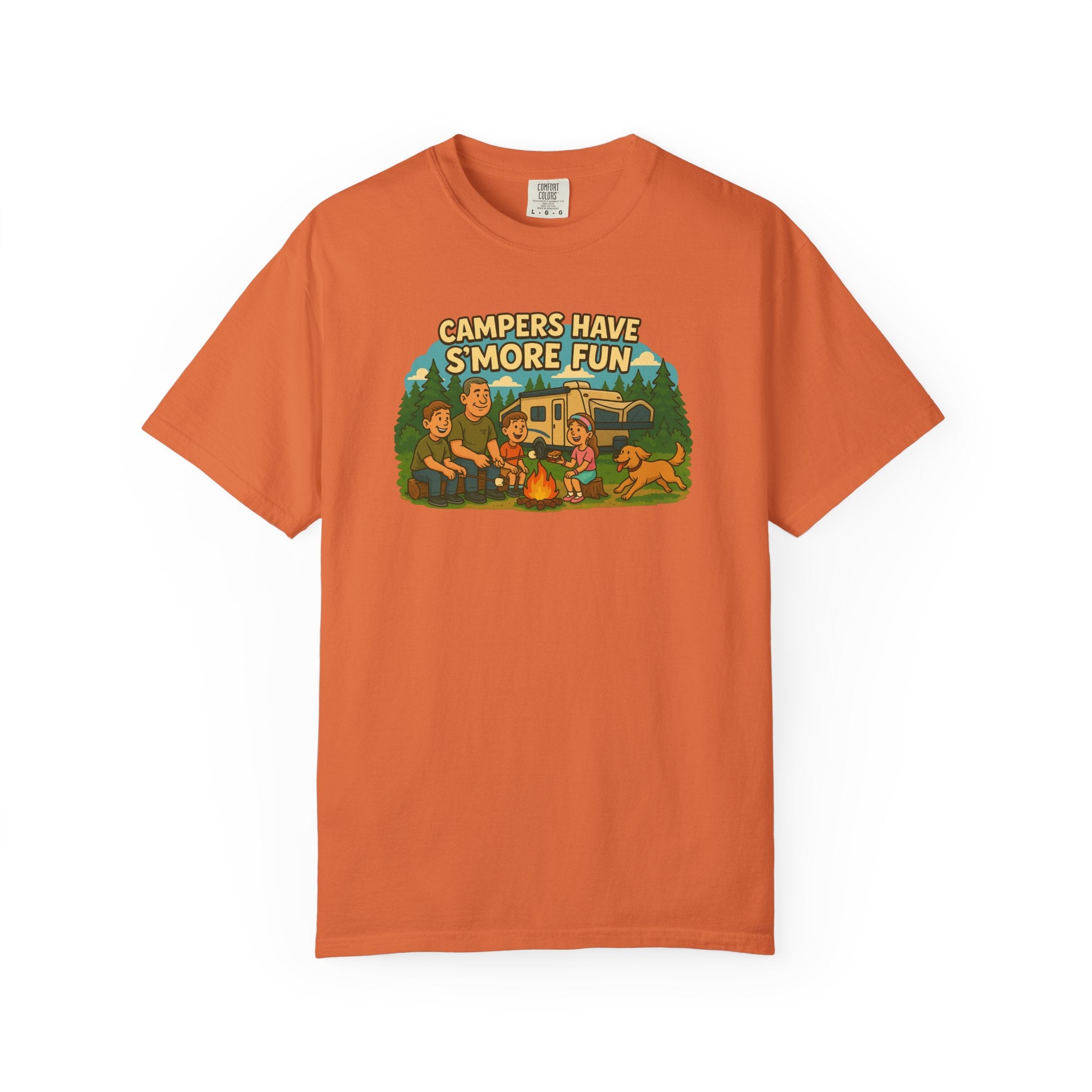 Camping T-Shirt for Outdoor Lovers, Perfect Gift for Campers, Adventure Tee, Vacation Shirt, Summer Fun Merchandise
