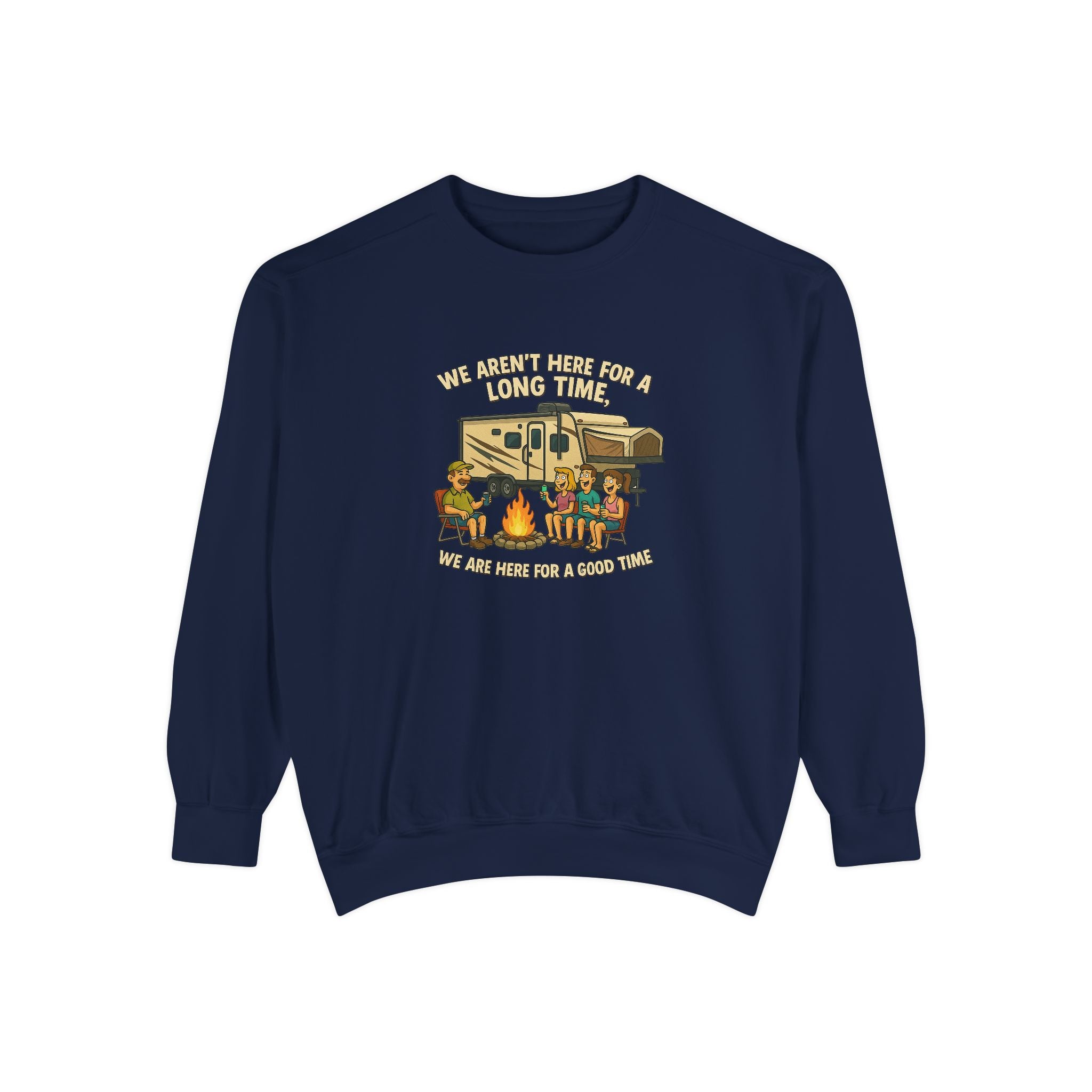 Camping Adventure Unisex Sweatshirt - Perfect for Outdoor Lovers