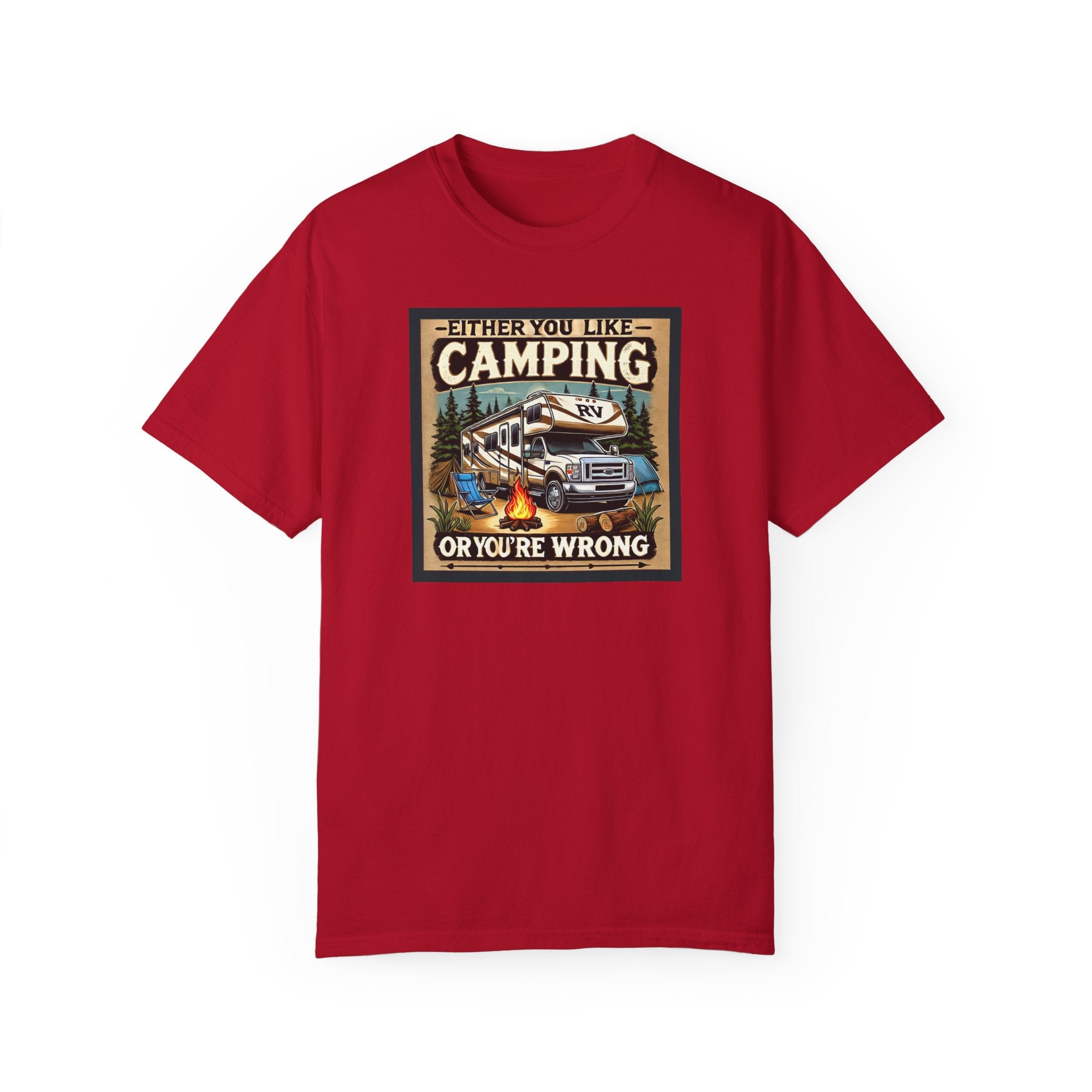 Camping Enthusiast Tee