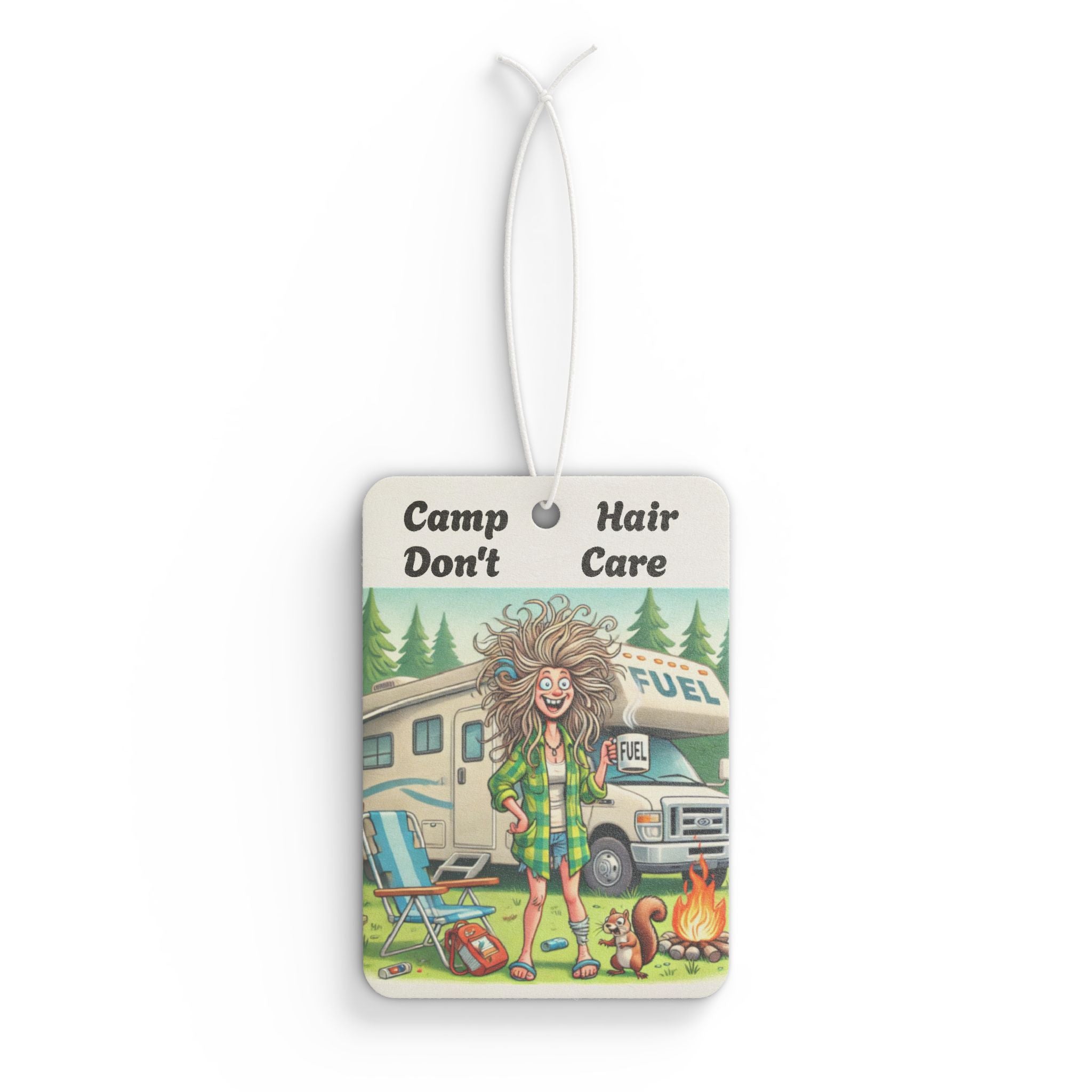 Car Air Freshener - Camp Hair, Don't Care